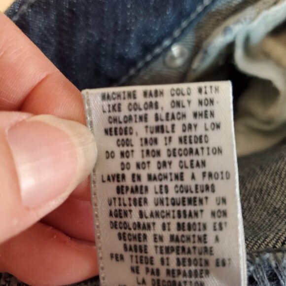 GUESS Jeans SZ 29 Women's Starlet Slim Boot Distressed Blue Jeans - Picture 10 of 13